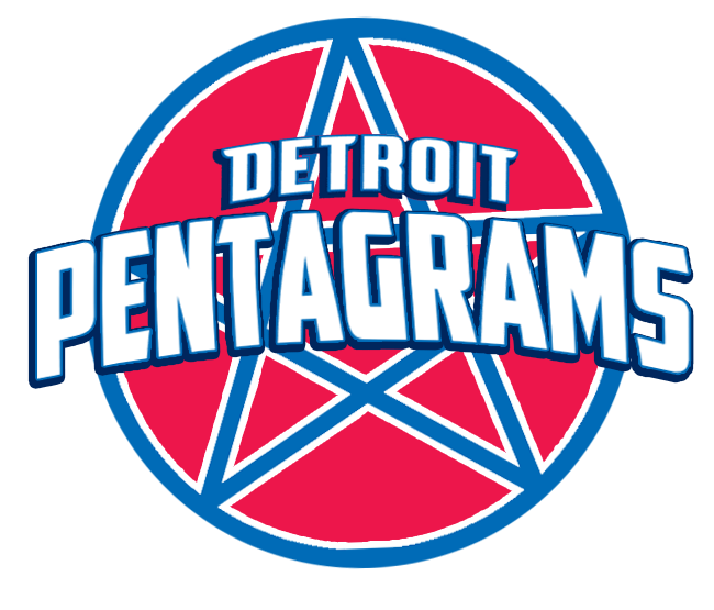 Detroit Pistons Halloween 2005-Present Primary Logo iron on transfers